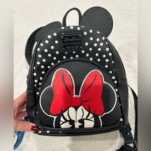 Almost new Minnie Mouse Loungefly backpack